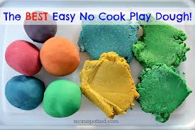 the best easy no cook playdough recipe