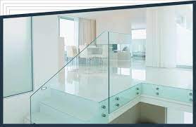 Custom Glass Railings For Interiors And