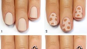 how to make leopard print nails