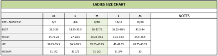 Diy Technical Design Section 3 Size Charts And Grading