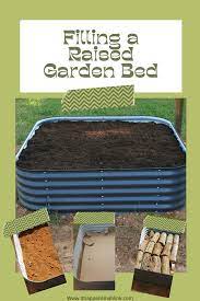 how to fill a vego garden raised garden bed