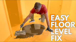 easy diy floor leveling fix you