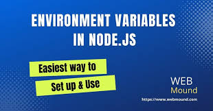 environment variables env in node js