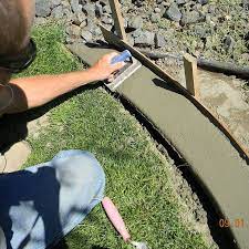 Diy Concrete Landscape Edging