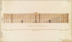 mered drawing of the royal palace