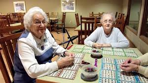 Pinochle is a popular senior card game with many variations. Seniors Enjoying Bingo At Huffman Place Youtube