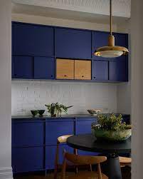 30 bold blue kitchens that are at the