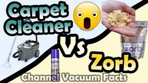 carpet cleaner vs zorb microsponge dry