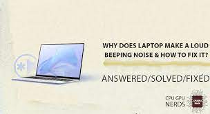 laptop make a loud beeping noise