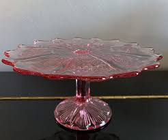 Pottery Glass Cake Stands For