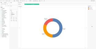 how to make donut charts in tableau