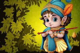 hd picture of little lord krishna