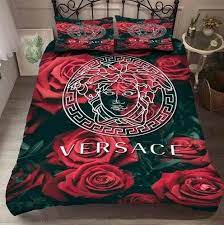Versace Full Of Roses Bedding Set King
