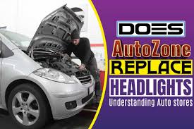 does autozone replace headlights