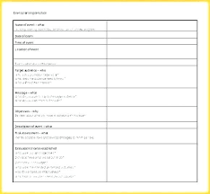 Event Checklist Template Word Free Planning Templates