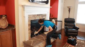 how to clean a gas fireplace my