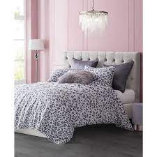 Gray Cotton Full Queen Comforter Set