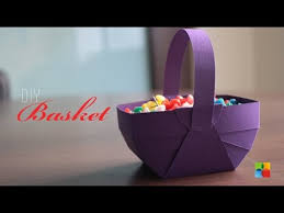 Diy How To Make Basket Out Of Craft Paper