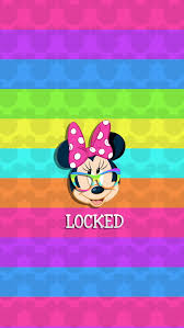minnie mouse rainbow cute iphone