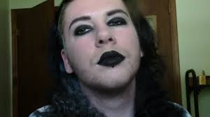 men s goth rockstar makeup tutorial
