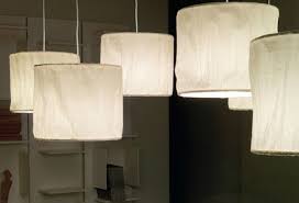 High Low Linen Pendant Shades Remodelista Pendant Lamp Ceiling Light Inspiration Fabric Pendant