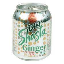 shasta t ginger ale soft drink