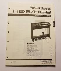 Yamaha repair wiring schematics / carburetor assembly & more stuff. Yamaha Electone Organ He 6 He 8 He6 He8 Service Manual Yamaha Yamaha Circuit Board User Guide