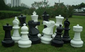 giant chess set garden chess set