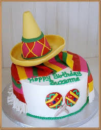 Stunning mexican table decorations with piñatas. 26 Ideas For Party Tematic Mexican Mexican Fiesta Cake Mexican Birthday Parties Mexican Themed Cakes