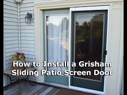 Install A Sliding Patio Screen Door