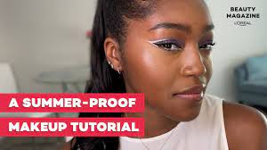 a summer proof makeup tutorial you