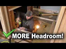 Adding Basement Stair Headroom