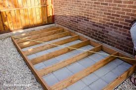 how to build a shed floor build a