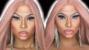 nicki minaj makeup transformation