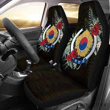 Korea Hibiscus Car Seat Covers A7