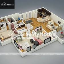 House 4 Bedroom House Floor Plans 3d