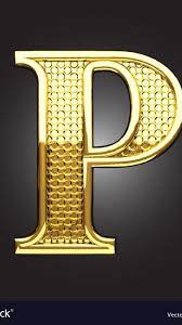 p letter gold alphabet wallpaper