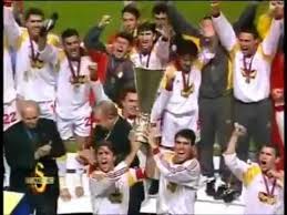 Uefa cup 1999/2000 semifinal 1st leg : Galatasaray Vs Arsenal 4 1 Uefa Cup Final 2000 Youtube