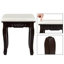 makeup table vanity set with 4 drawer