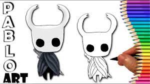 How to Draw Hollow Knight - Hollow Knight Game | Learn to Draw step by step  - YouTube