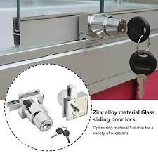 Showcase Sliding Glass Door Lock Set