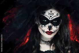 halloween sugar skull makeup