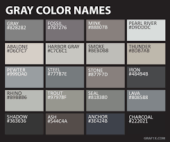 22 greatest gray hex codes cool calm