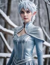 female jack frost cosplay face swap