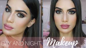 day and night makeup using nightlife