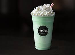 many calories are in a shamrock shake
