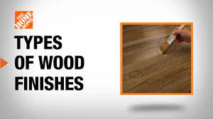 types of wood finishes the