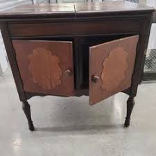 antique phonograph cabinet minus