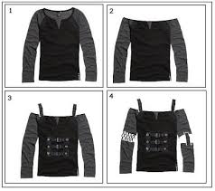 Gothically yours....: Remaking your clothes: Goth DIY | Diy goth clothes, Diy clothes, Diy clothes refashion