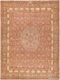 room size rust color antique persian